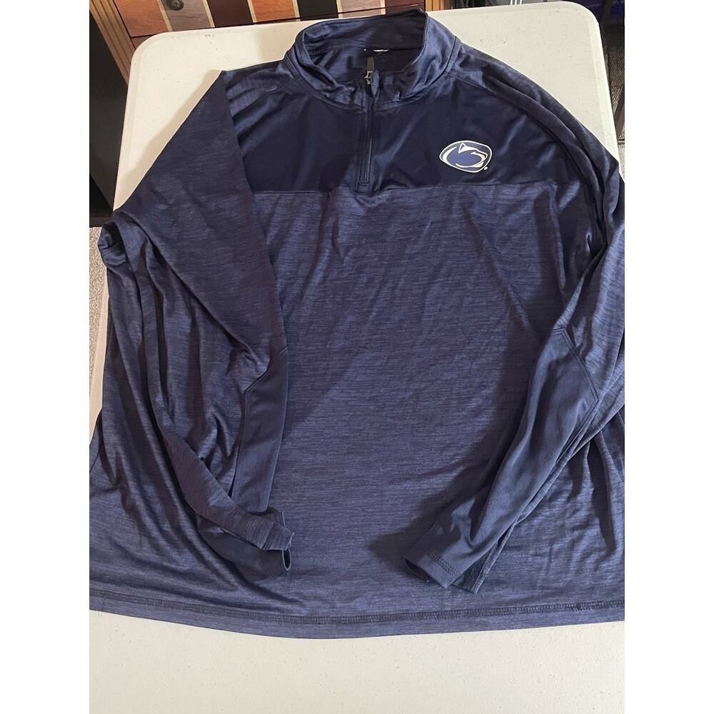 Penn State Nittany Lions 1/4 Zip Pullover Shirt Jacket Men’s XL